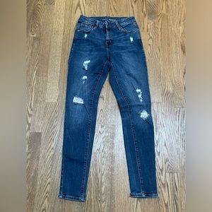 ON rockstar distressed denim